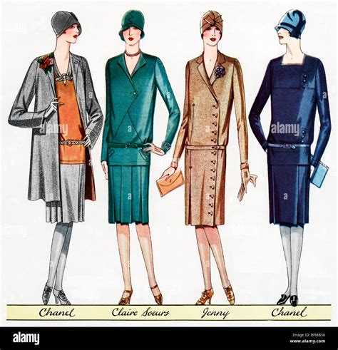 coco chanel fashion designs 1920s.